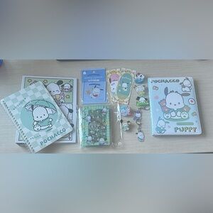 Pochacco Stationary Set + sling bag